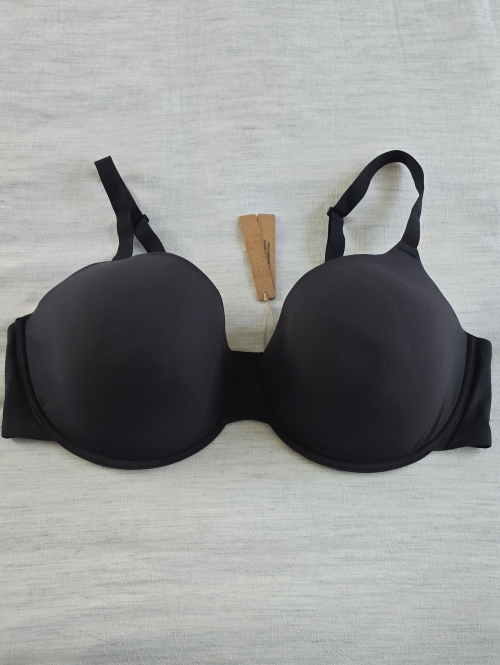 SKIMS Fits Everybody T-shirt Bra Size:46DDD (46F) Onyx